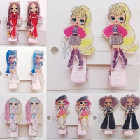 lol surprise dolls hairpin all inclusive cloth 5cm side clip bangs clip fresh and lovely ladies clip accessories birthday gift
