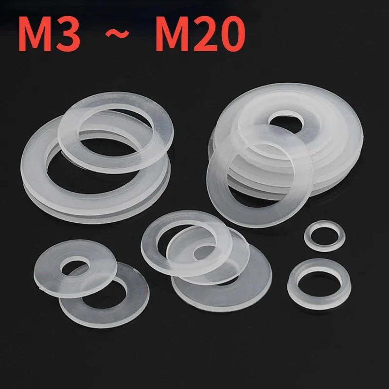 

Пластиковые шайбы M3 M4 M5 M6 M8 M10 M12 M14 M16 M18 M20