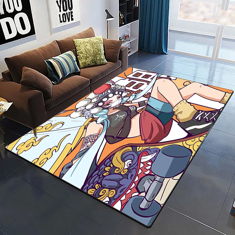 

Comic Custom Carpet Camping Mat Kitchen Mat Yoga Mat Toilet Floor Mat Room Kitchen Mat Living Room Bedroom Carpet
