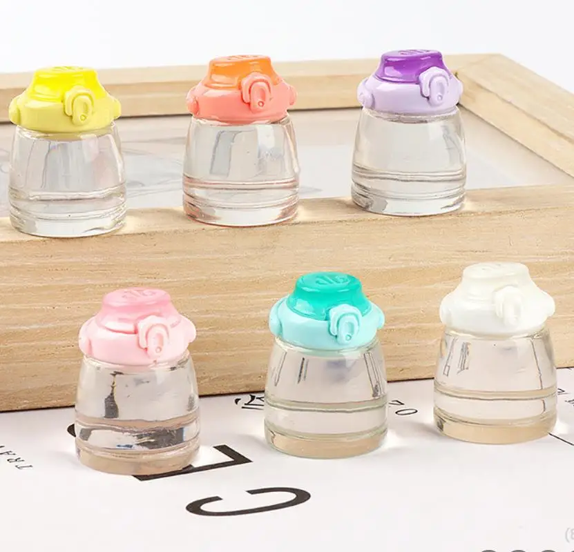 

Имитация чайник прозрачный чайник кабошоны из смолы микро пейзаж Кукольный дом кухонное Украшение DIY Kawaii аксессуары