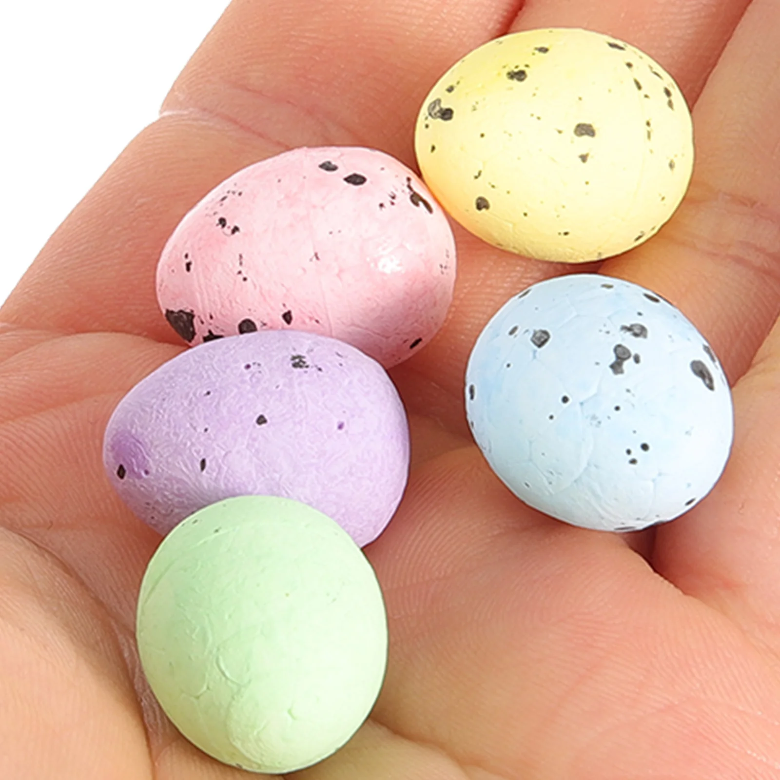 

200pcs Simulation Easter Eggs Decorative Foam Eggs Easter Egg Decor for Party