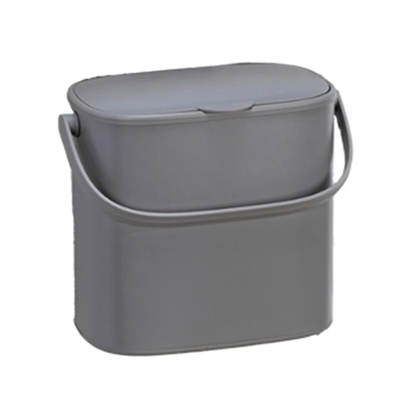 

Plastic Trash Can Wall-Mounted Household Garbage Basket,Living Room, Paper Basket