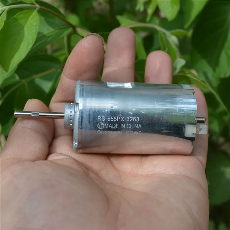 

original for mabuchi RS555 DC motor Silent high torque Automotive Handmade DIY motor DC6V DC24V RS-555PX-3263