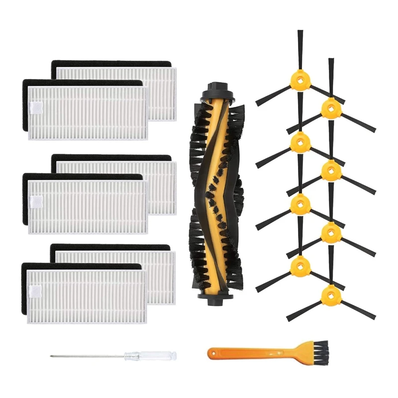 

Sweeping Machine Accessories, Main Brush Side Brush Filter, Suitable For Ecovacs Deebot N79 Sweeping Robot