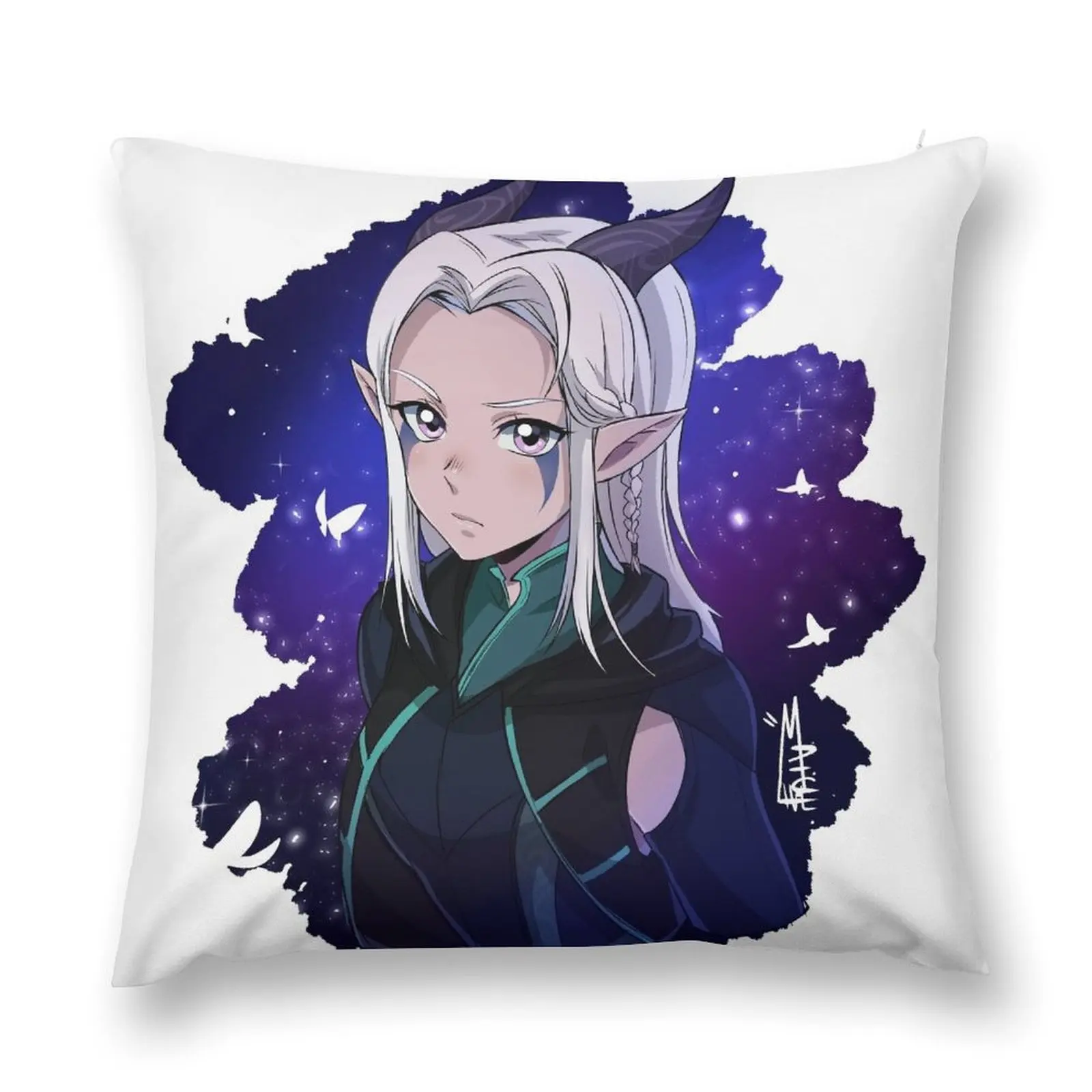 Осенние декоративные подушки The Dragon Prince Rayla наволочки для домашнего декора