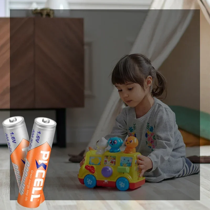 Аккумуляторная батарея PKCELL 8 шт. AA 2500 МВтч + NI-ZN AAA 900