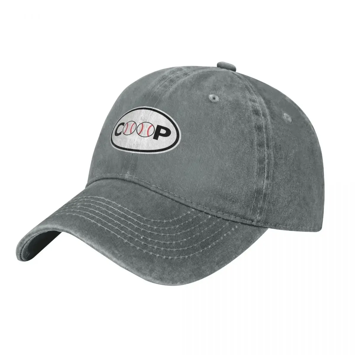 Фото Бейсболка Cooperstown NY Coop New York Oval Euro Bumper Sticker, мужская роскошная кепка в стиле аниме, рыболовная кепка для мужчин и женщин №1