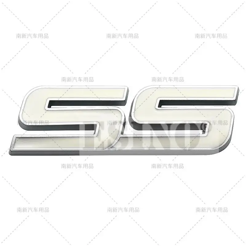 

Стайлинг автомобиля 3D металлический хромированный цинковый сплав эмблема кузова автомобиля SS значок наклейка клей значок для Chevrolet SS Camaro SS