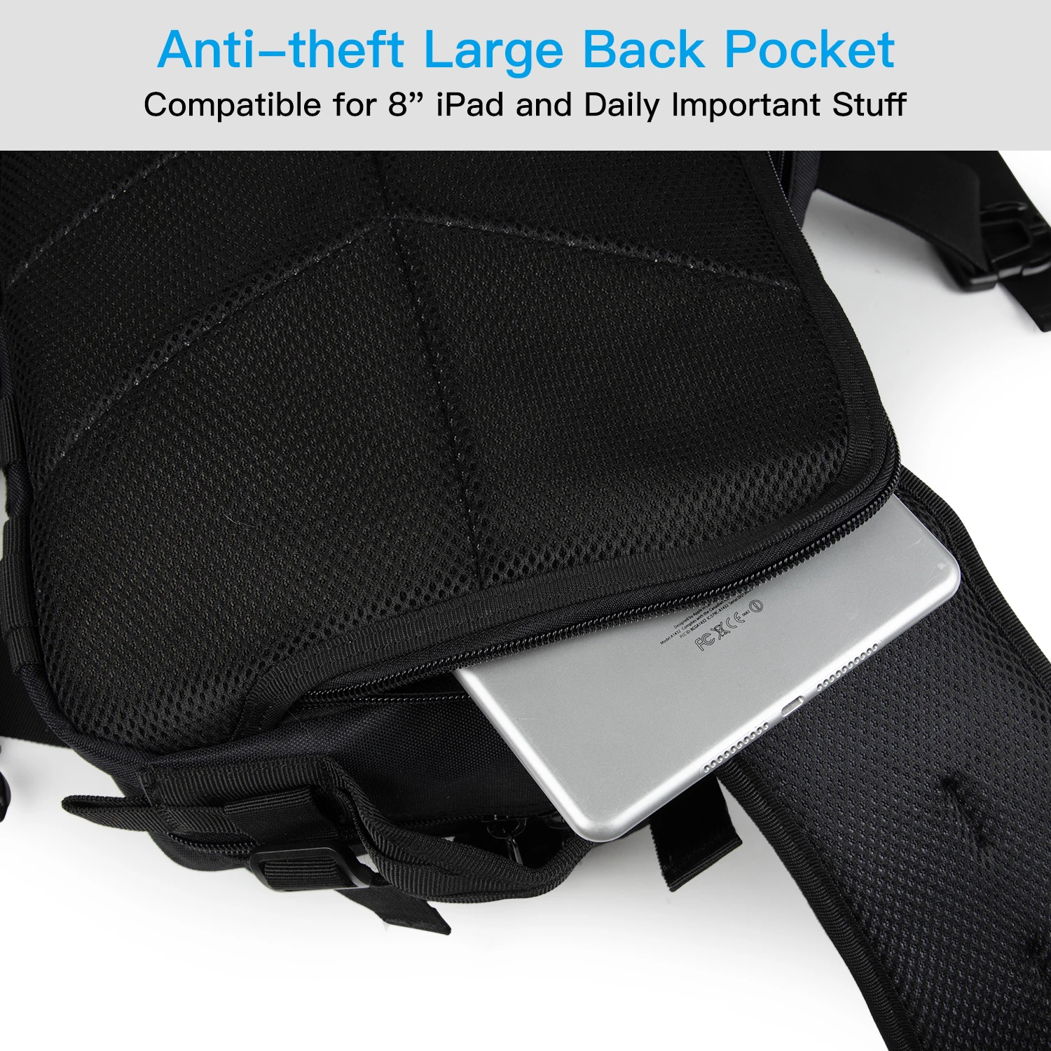 Tactical Sling Bag 13L 900D Oxford Molle Crossbody Rucksack Waterproof EDC Military Assault Backpack Men Women Shoulder Bag