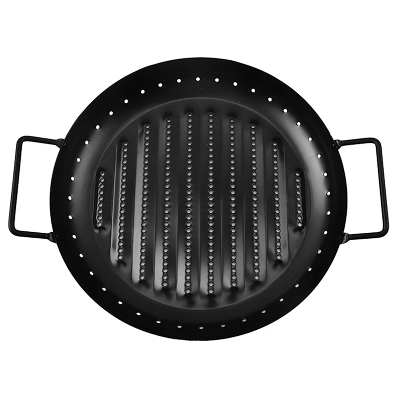 

Круглая антипригарная сковорода для барбекю, сковорода для барбекю, бытовая и коммерческая сковорода для барбекю, поднос для гриля