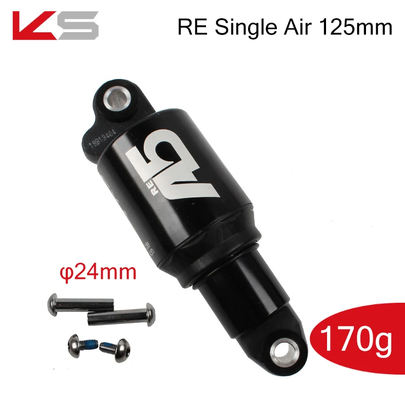 KS A5 RR1 Задний амортизатор MTB Solo/двойная пневматическая подвеска 125 150 165 190 мм