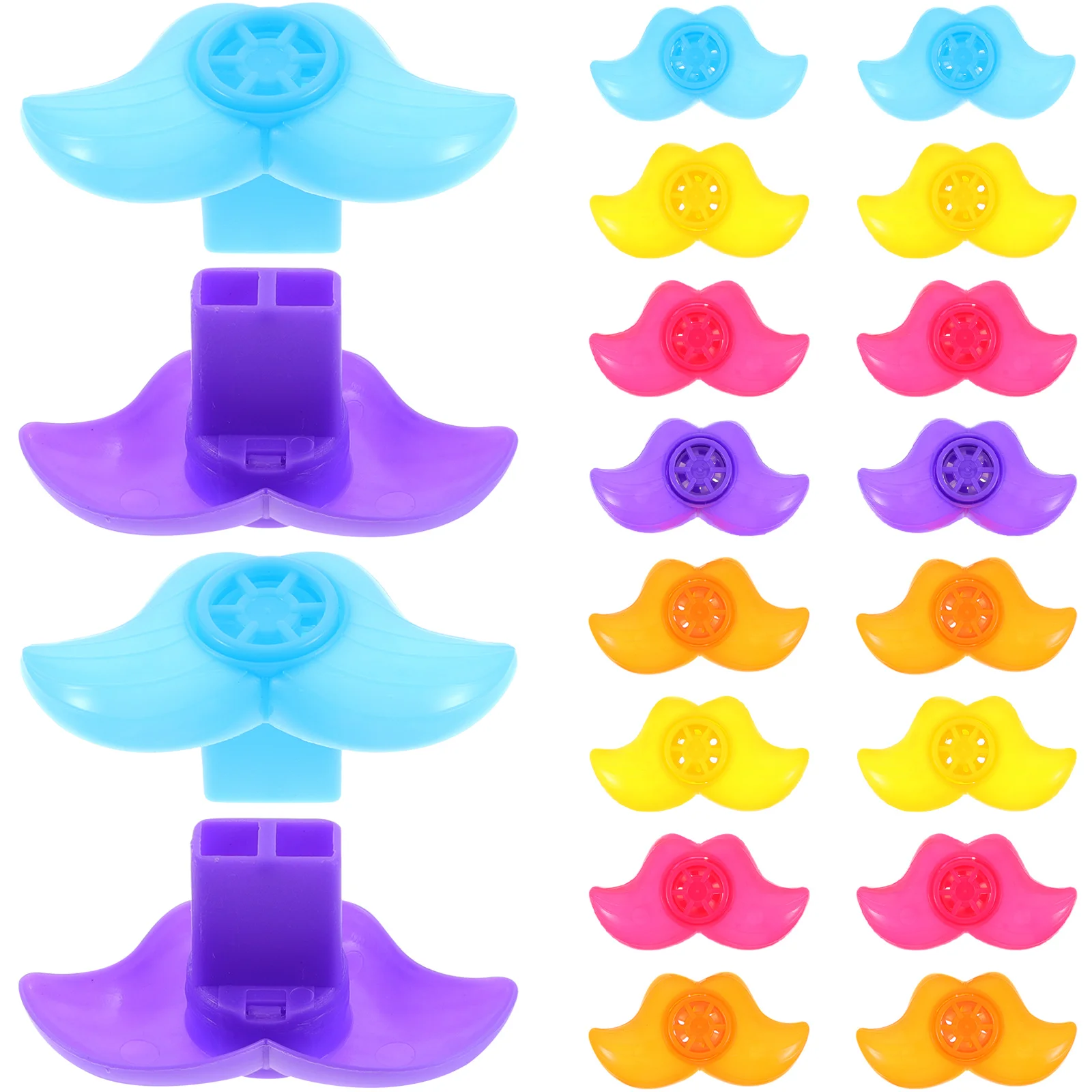 

20 Pcs Children's Whistle Toy Party Stuff Kids Whistles Hair Dryer Creative Noise Makers Pp Musical