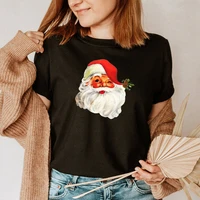retro santa tee santa vintage graphic tshirt merry christmas shirt clothing women vintage santa graphic tee plus fashion