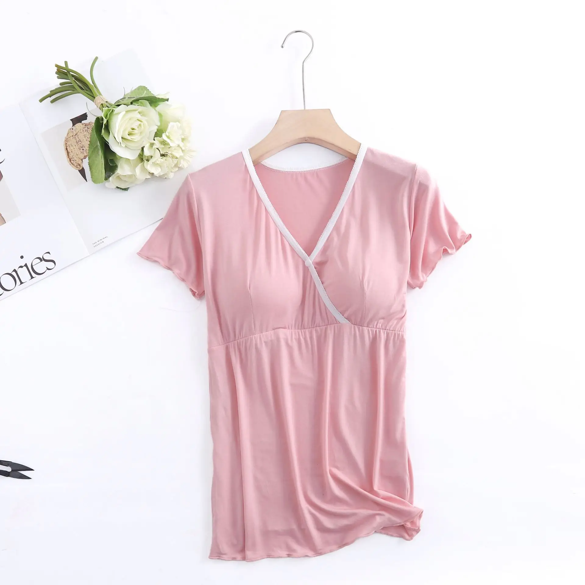 

2022 new fashion Summer women's t-shirt short-sleeved thin pullover top Black
