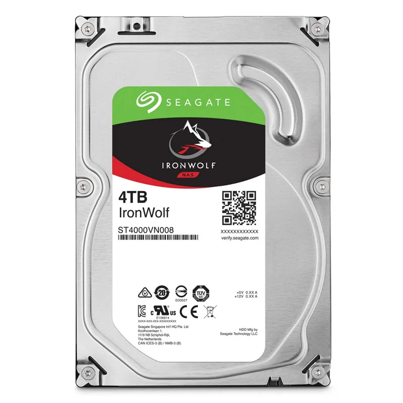

Seagate ST4000VN008 IronWolf 4TB surveil hard disk 5900RPM SATA 6Gb/s 64MB Cache Laptop 180MB/S