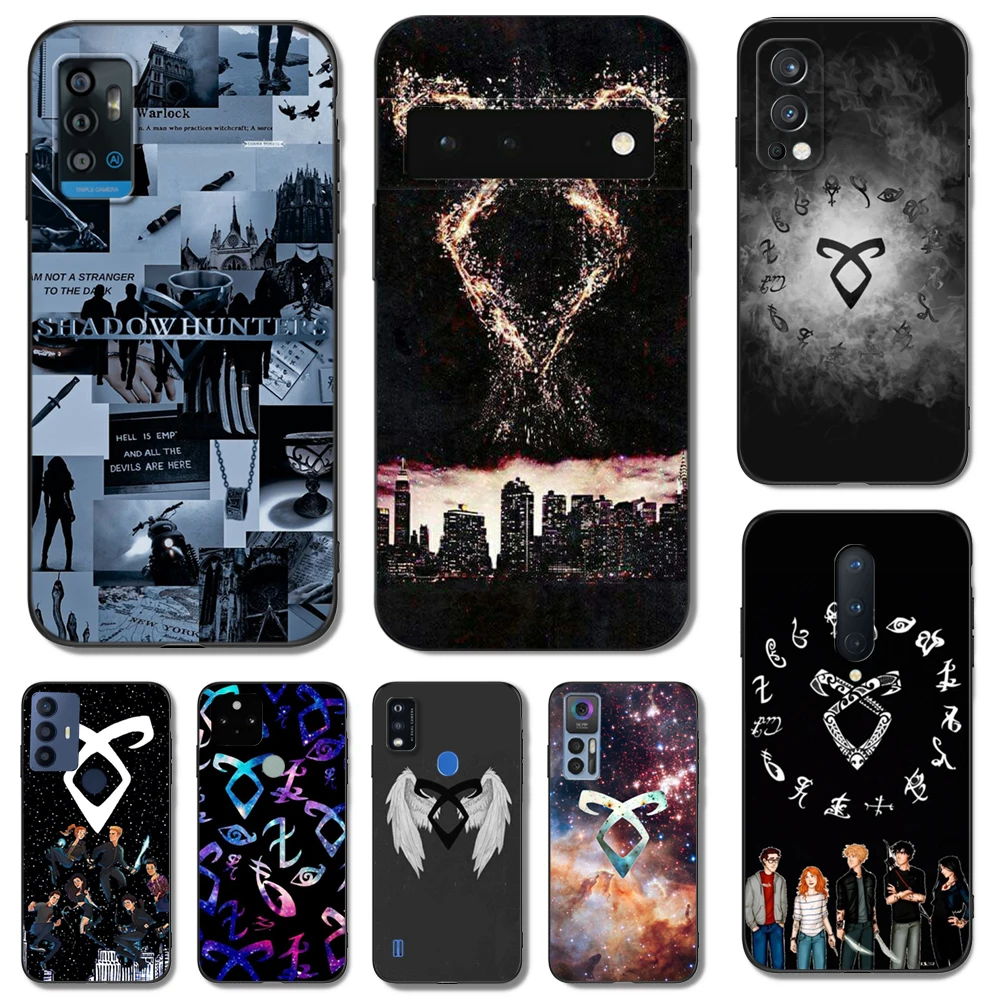 Черный чехол ТПУ для телефона TCL 30 plus 303 30XE 30V 30SE E 306 305 shadow Hunter