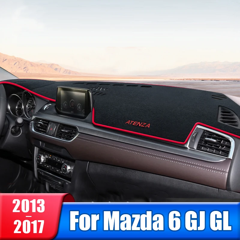 

Car Dashboard Sun Shade Mat Instrument Desk Non-slip Pad For Mazda 6 GJ GL Atenza Mazda6 2013 2014 2015 2016 2017 Accessories