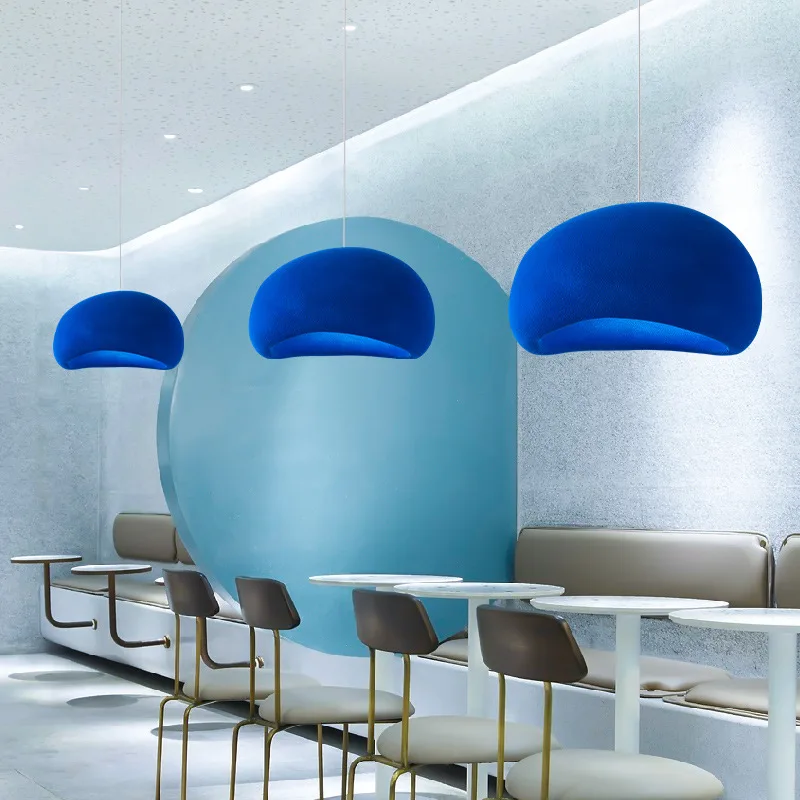 

Цветные светодиодные подвесные светильники Wabi Sabi E27, скандинавский минимализм, подвесная люстра, освещение для столовой, домашний декор, лампа