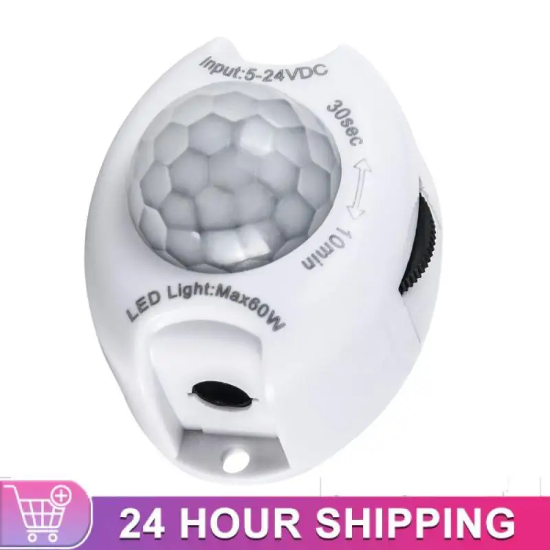 

Dc 5v 12v Pir Motion Sensor For Led Strip Light Human Body Induction Pir Sensor Automatic Timer Motion Sensor Smart Home Mini