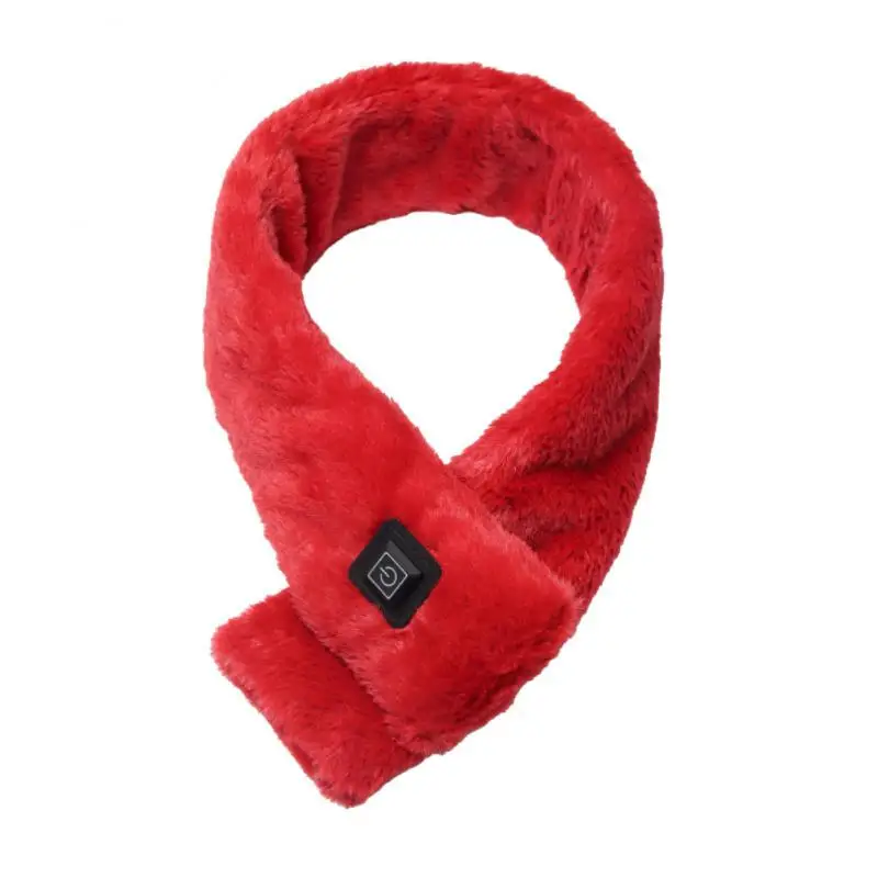 

2022 Winter Electric Heated Scarf 5V 3 Level Adjustable Temperature Scarf USB Charging Heat Control Neck Warmer For Camping