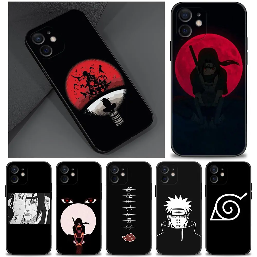 

Phone Case for iPhone 13 12 11 pro max 13mini 12mini XR X XS 8 7 6 6s plus Cover Silicone Bumper Naruto Anime Kakashi