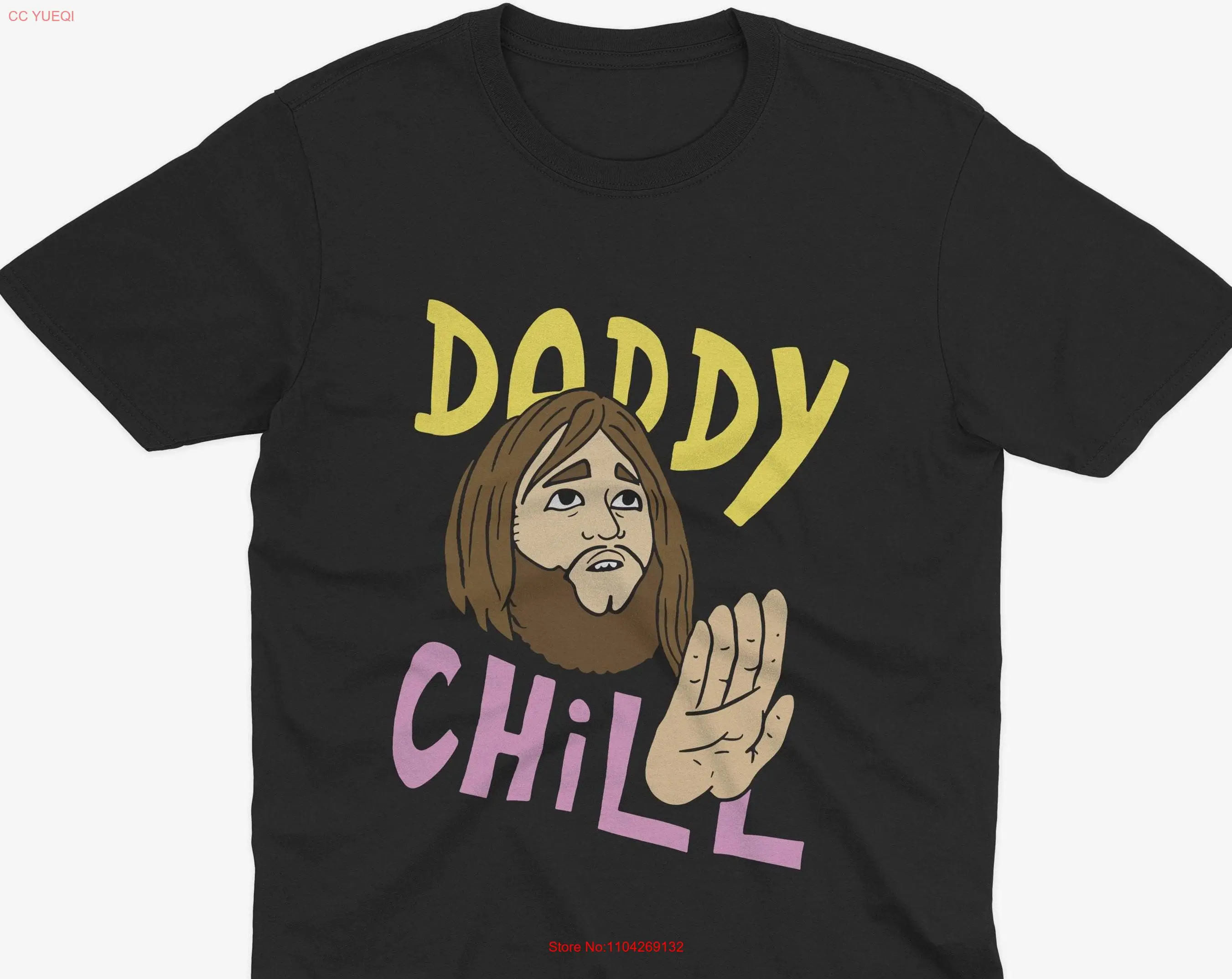 Футболка с забавным мемом Папа Чул модная поп-культура бородатый парень Интернет