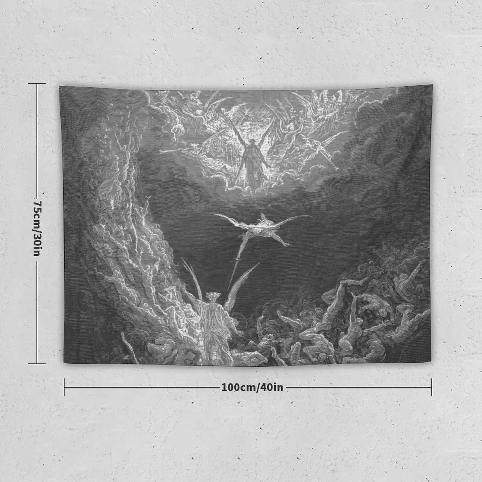 Гобелен gustave dore la sainte bible судья последние украшение для спальни дома гобелен