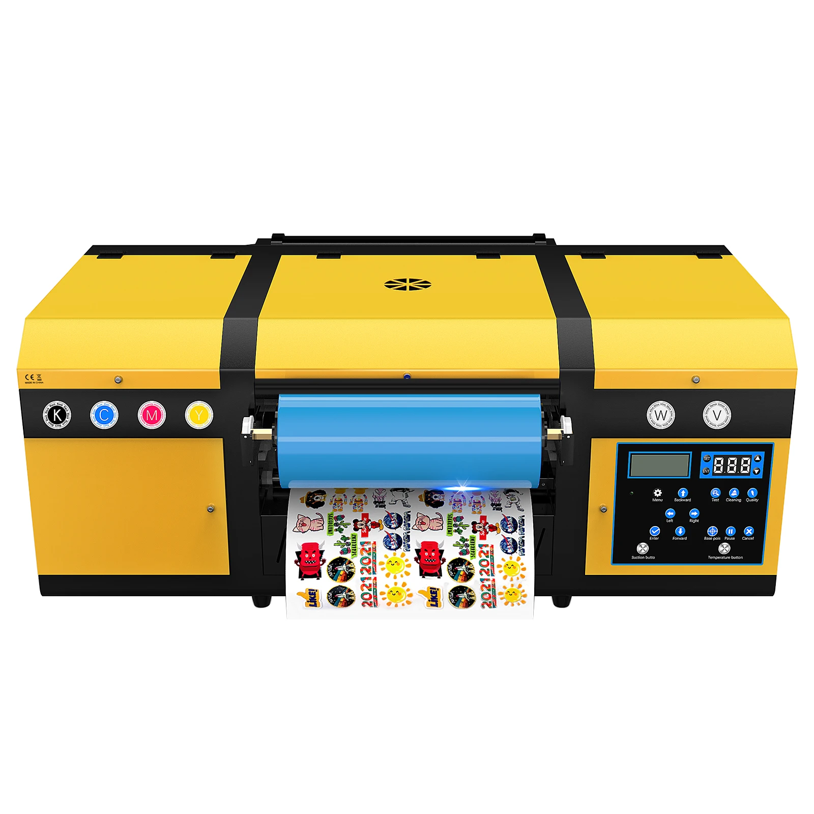 Принтер ACHI A3 XP600 UV DTF 2 в 1 принтер для переноса наклеек УФ-планшетный кружки крышки