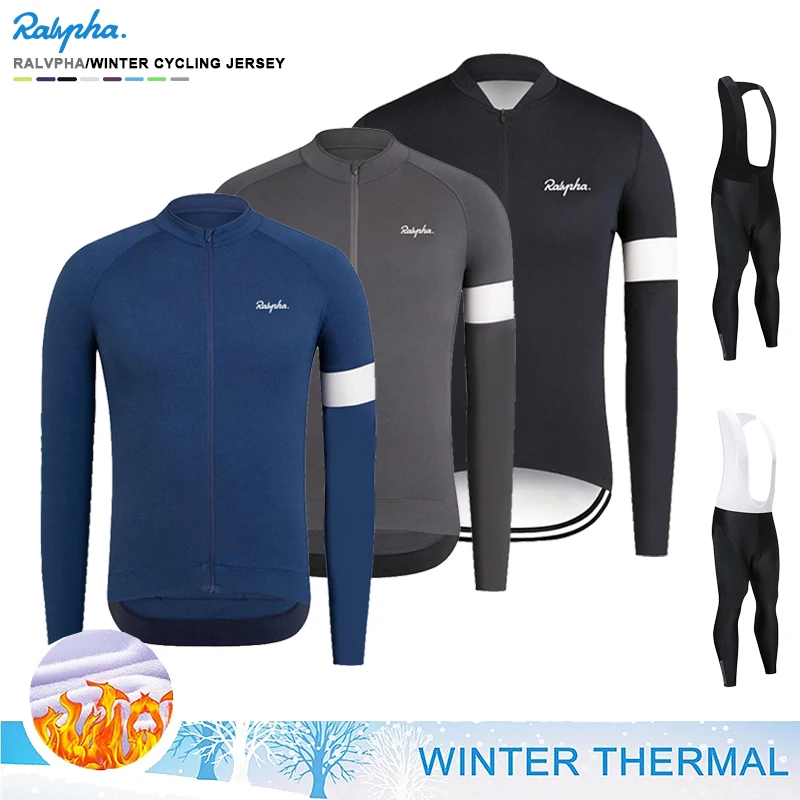

Мужской велосипедный трикотаж Raphapul-Thermal Fleece, велосипедный костюм для шоссейных гонок, зимняя одежда, топы, Майо, 2023 г.