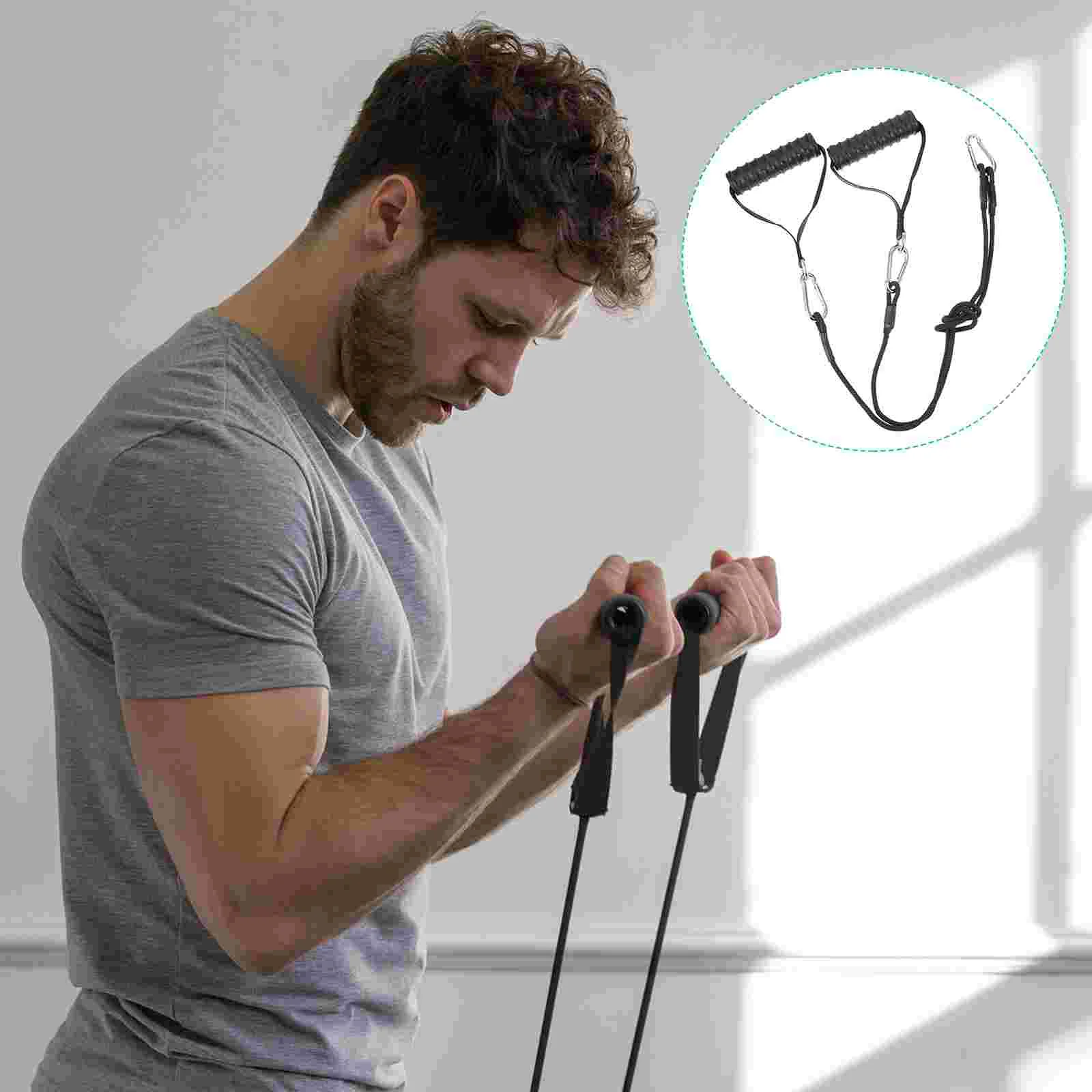 

Blaster Fitness Rope Sports Accessories Devices Metal Tricep Pulldown Attachment Gym