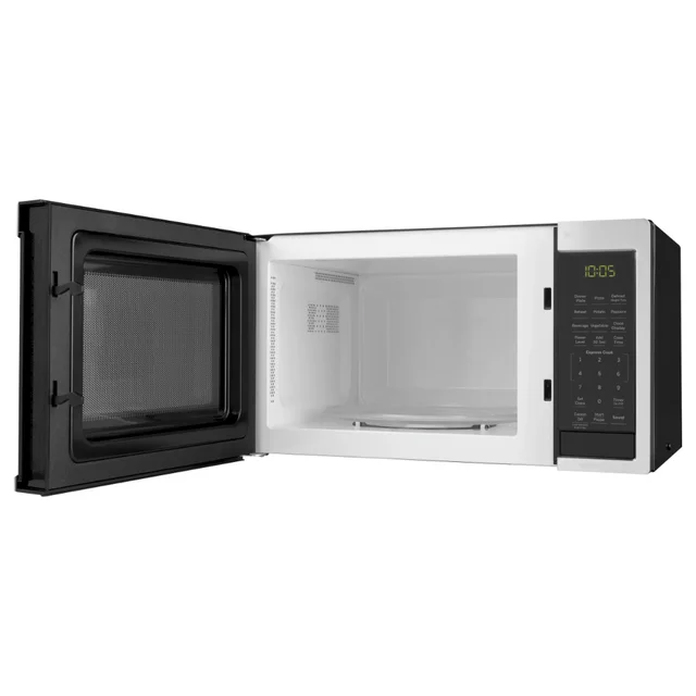 ZAOXI 0.9 Cubic Foot Capacity Countertop Microwave Oven, Stainless, JES1095SMSS 6