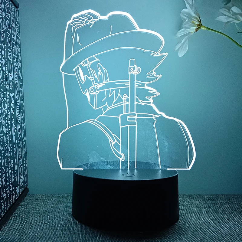 

High Rise Invasion Sniper Mask Маска высокой посадки с аниме-фигуркой, 3d Светодиодная лампа для спальни, цветные ночники манга, детский подарок на день ро...