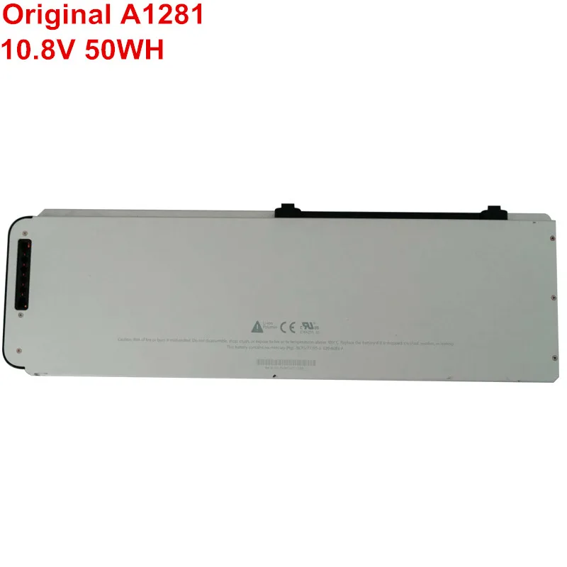 

10.8V 50WH Original New Notebook Battery A1281 For Apple MacBook Pro 15'' A1286 2008 Version MB471LL/A MB772LL/A Laptop Bateria