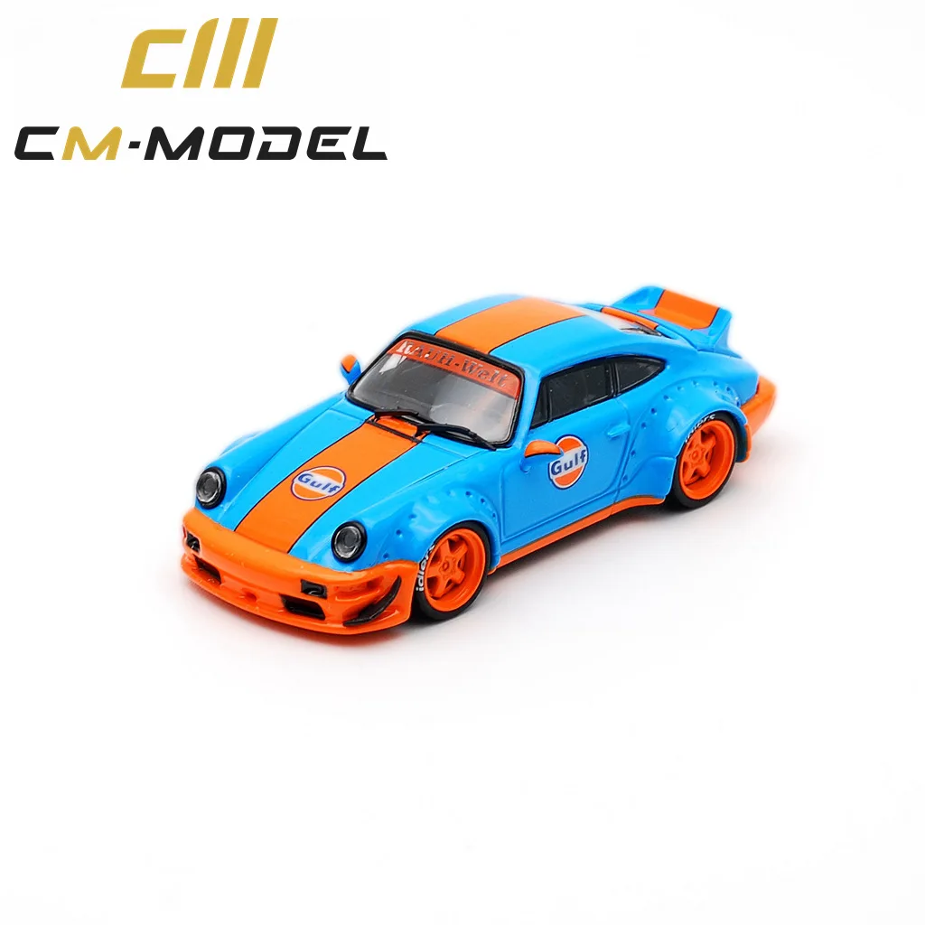 

Gulf 1/64 Gulf Gulf Oil Painting Wide Body Modified Model Car Collection Limited Edition Gulf