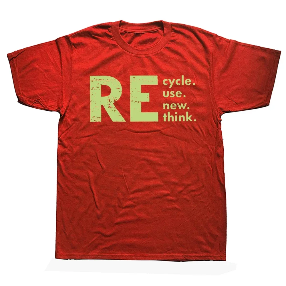 Футболка с защитой окружающей среды подарок для мужчин и женщин хлопковая