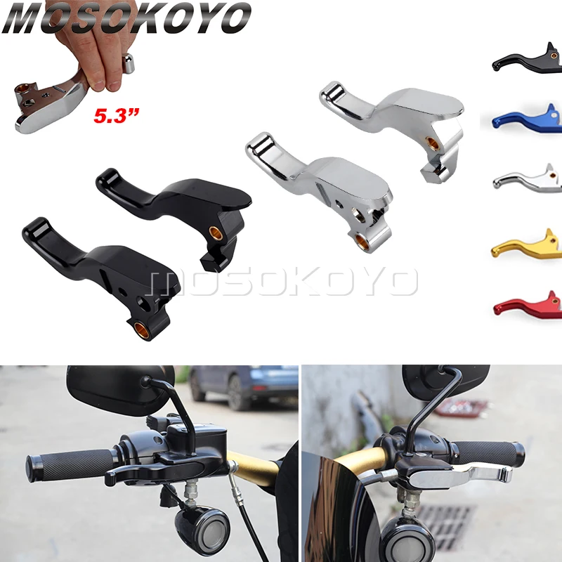 

Рычаги сцепления для мотоцикла 5,3 дюйма 5,9 дюйма, с ЧПУ, для Harley Softail M8, Street Bob, Low Rider, FLHC, FXST, FLSB 2015-2022