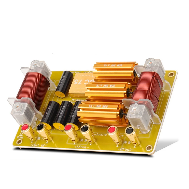 Audio Divider Crossover Two Way Single 18 Inch 15 12 Performance Filter Tweeter