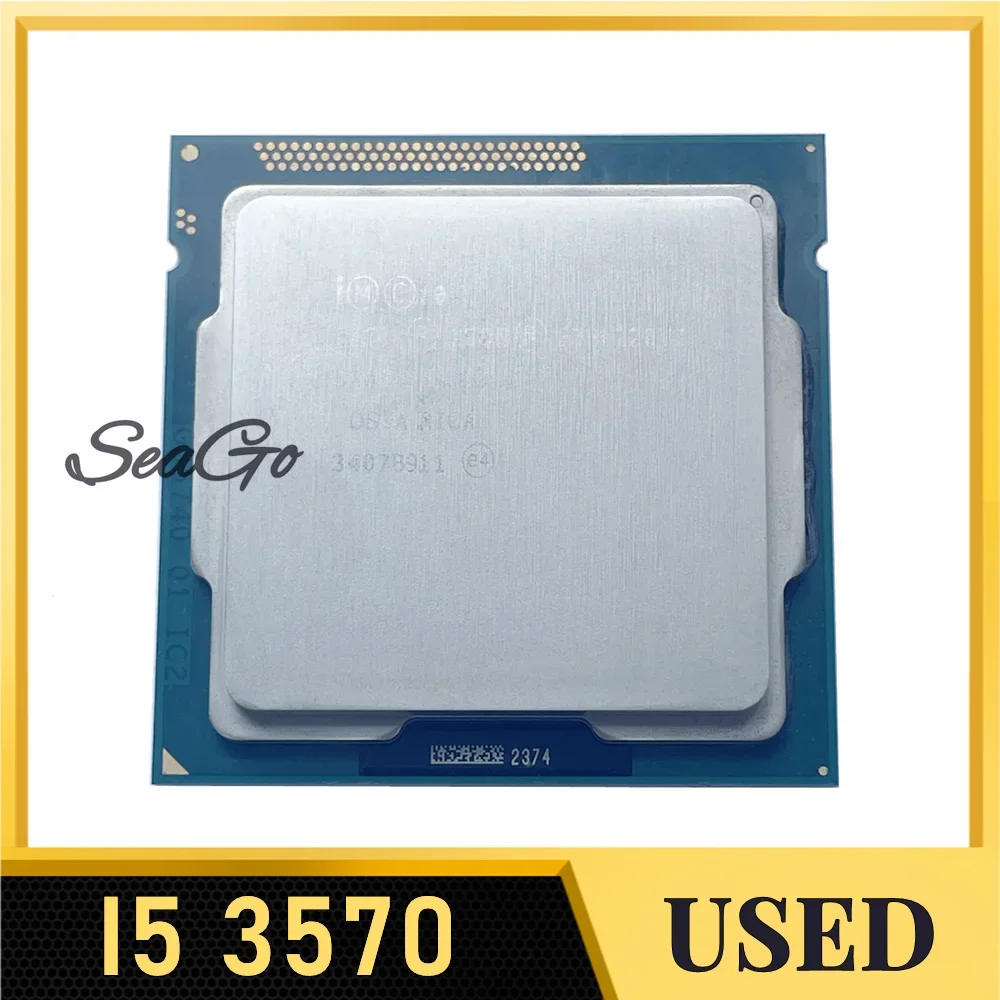 I5-3570 i5 3570 Четырехъядерный процессор с частотой 3 4 ГГц четырехпоточный 6 м 77 Вт LGA 1155