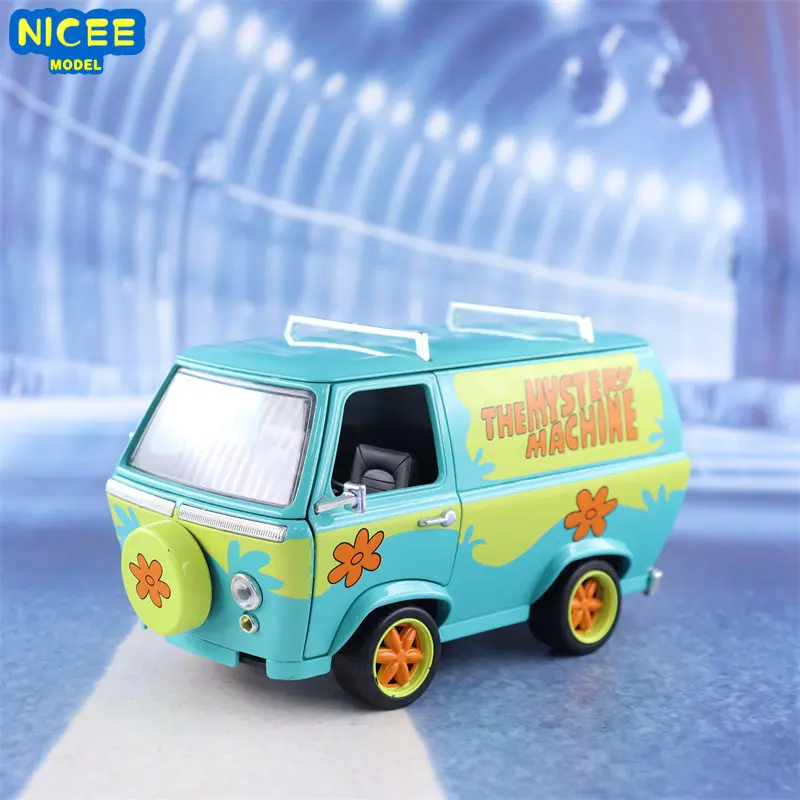 

Nicce 1:24 Cartoon Animation Bus Diecast Car Metal Alloy Model Car Toys for Children Toy Gift Collection J261