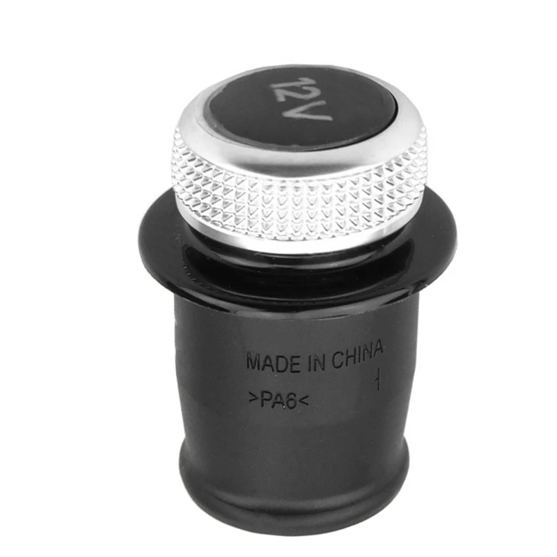 

4L0919311 -Cigarette Lighter Cover Chrome Plated -Cigarette Lighter Plug For - A3 A4 A5 Q2 Q7 R8 8WD919311