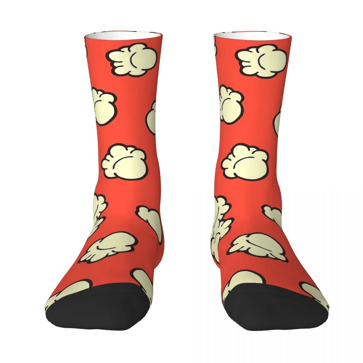 

Всесезонные короткие чулки с принтом попкорна, носки в стиле Харадзюку, повседневные длинные носки в стиле хип-хоп, аксессуары для мужчин и женщин, рождественские подарки