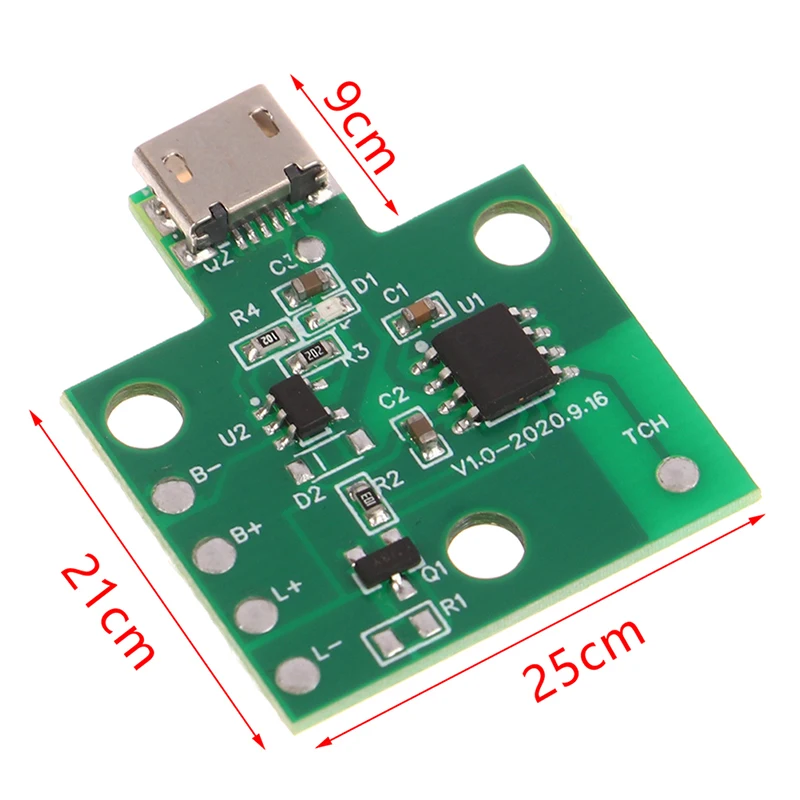 

1 шт., печатная плата для лампы с USB-зарядкой и плавным затемнением