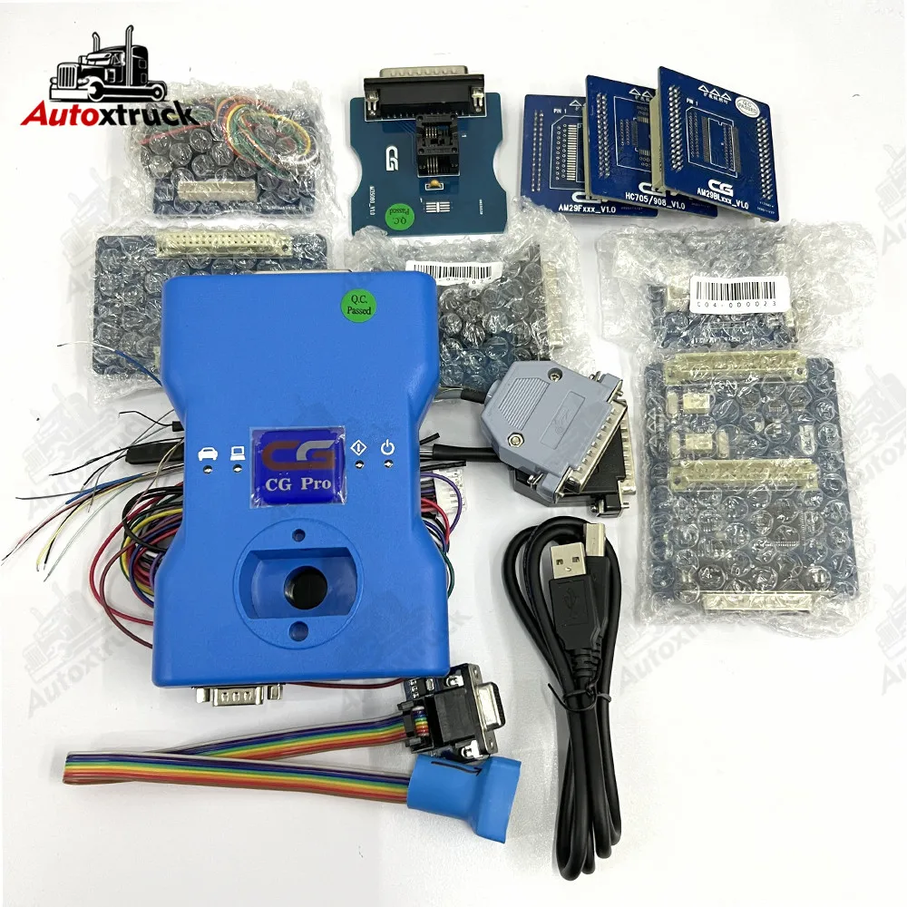 

Программатор CGDI CG Pro 9S12, полная версия, новое поколение, со всеми адаптерами, включая новые CAS4 DB25 и TMS370