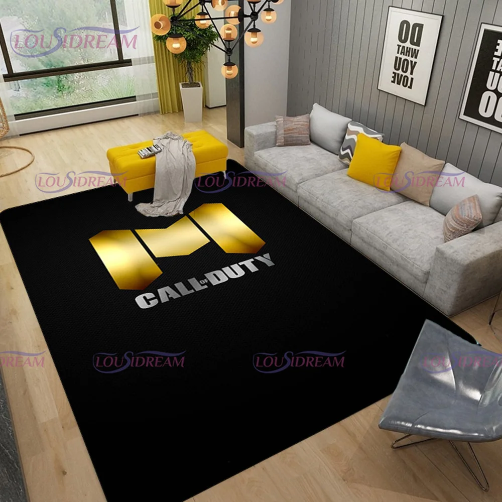3D игровой ковер с вызовом из D-Duty для гостиной коврик спальни нескользящий