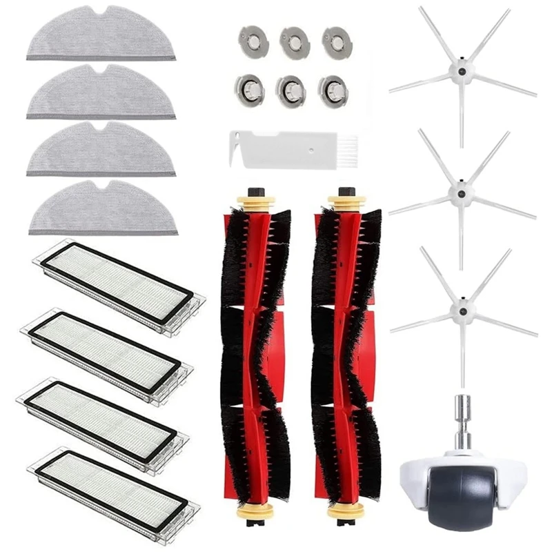 Запчасти для пылесоса Xiaomi Roborock S6 S60 S65 S5 Max T6 основная боковая щетка фильтр НЕРА