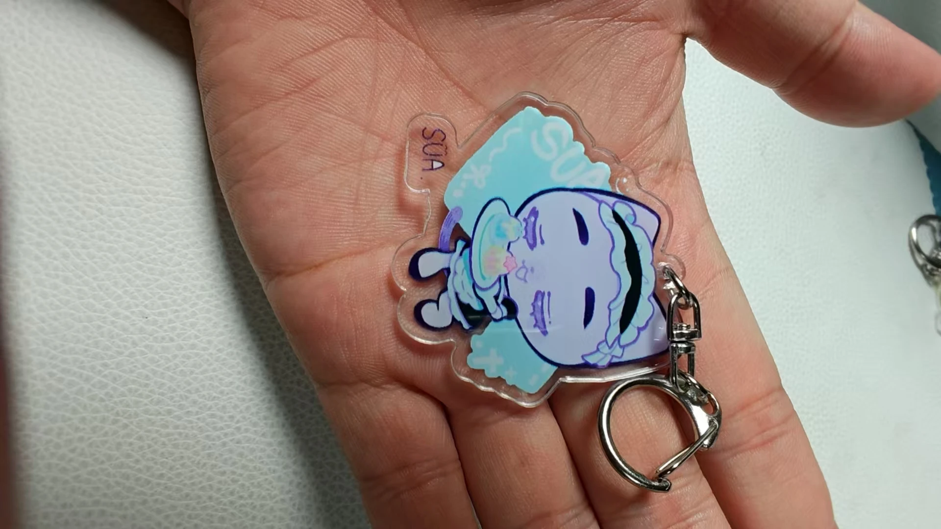 Фото 6 шт./лот аниме Alien Stage Chibis популярные брелки для женских аксессуаров сумка Luka Ivan Till Mizi Hyuna Sua брелоки ювелирные изделия №5
