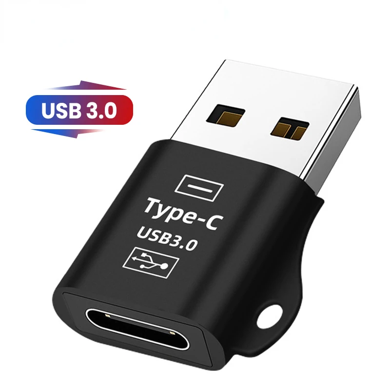 

To Type C Adapter USB 3.0 Converter For iPhone 13 Pro Max Male To Female USB C Adapter USB Type-C Converter For PC Laptops