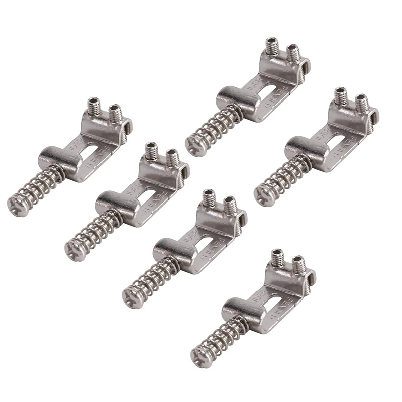 

4X Guitar Bridge Saddles Roller Tremolo For Fender Strat Stratocaster Tele Telecaster Electric Guitar Accessories Silver