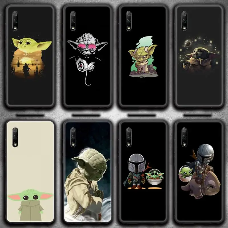 

Cute Star Wars Yoda Baby Phone Case For Huawei Nova 6se 7 7pro 7se honor 7A 8A 7C 9C Play