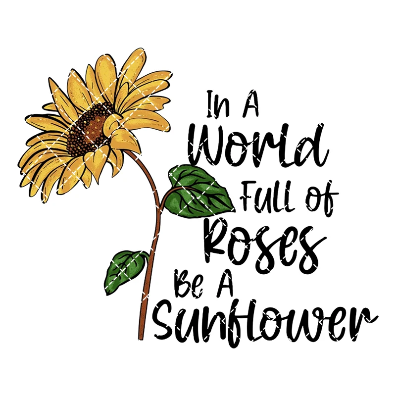 Новые мотивационные наклейки Adage Iron On Heat Transfer для одежды виниловые